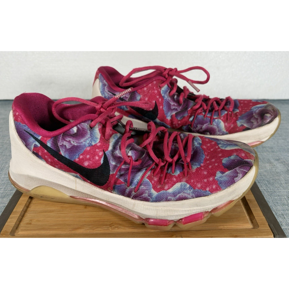 Nike KD 8 'Aunt Pearl' 2016 Basketball Shoes 819148-603 Men's US 9.5, Pre-Owned